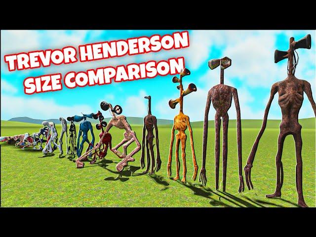 ALL TREVOR HENDERSON CREATURES SIZE COMPARISON ORGANIZED IN GMOD!