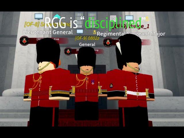 Royal Grenadier Guards - RGG as different traits