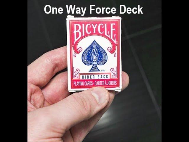 One Way Force Deck - Mini Bicycle Cards