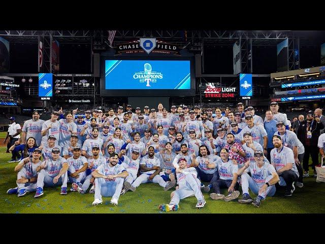 Relive the Texas Rangers dominant World Series run! (Team's 1st championship)