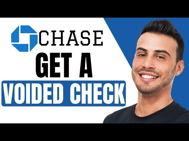 Void Check: How To Get A Voided Check From Chase App | Tutorial (2024)