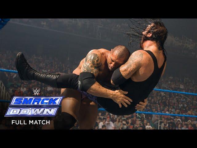 FULL MATCH - Undertaker vs. Batista - World Heavyweight Title No DQ Match: SmackDown, Apr. 25, 2008