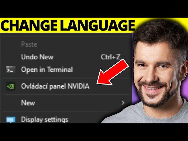 How To Change Nvidia Control Panel Language - Full Guide