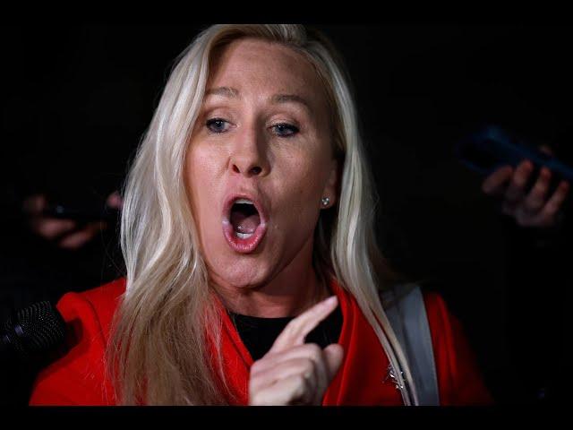Marjorie Taylor Greene ERUPTS into public feud with AI