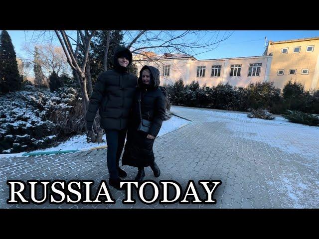 Russia TODAY  Severe frost and snow!  Our real life @Maryru.