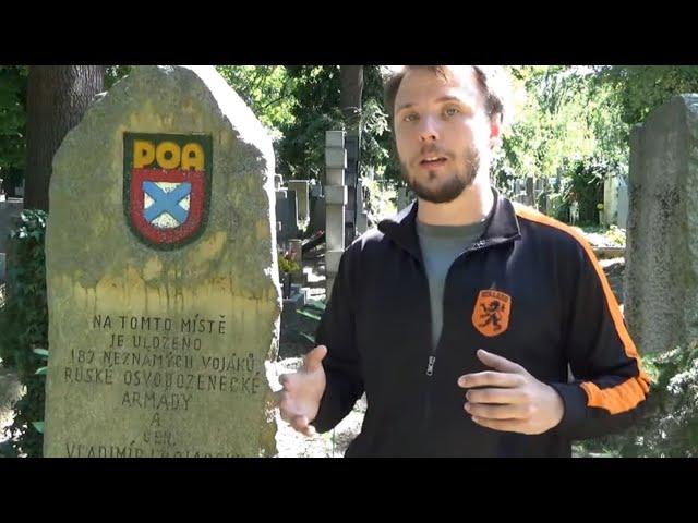 Russian Liberation Army in Prague - Vladimir Boyarsky and Vlasov