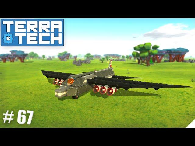 TerraTech прохождение серия-67 | Построил реактивный бомбардировщик