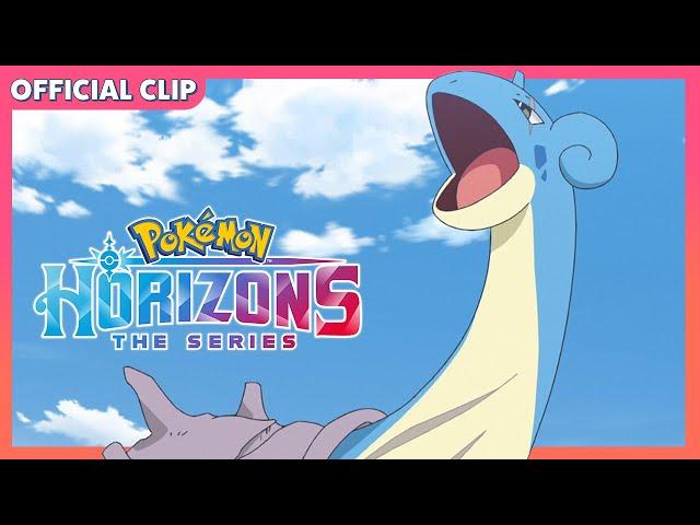 UK: The Lapras Pirates?! | Pokémon Horizons: The Series | Official Clip