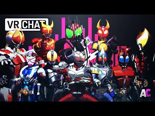 Heisei Phase 1 Kamen Rider Henshin (Kuuga - Decade) - Kamen Rider In VRChat #9