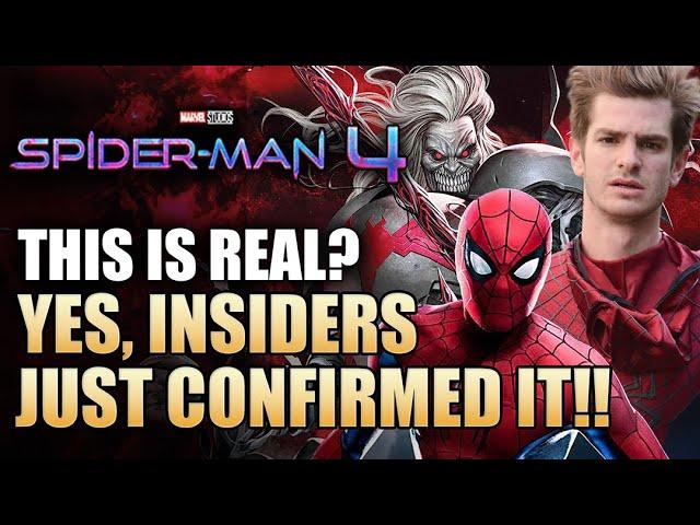 NEW KNULL AND SPIDER-MAN 4 DETAILS HAVE LEAKED!!! Andrew Garfield?!?!