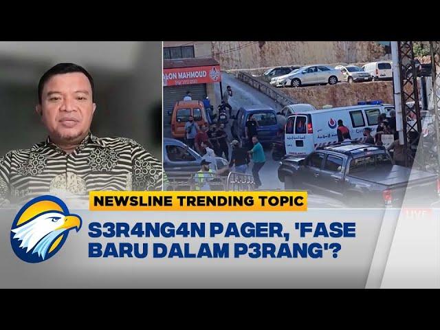 Newsline Trending Topic: [FULL] Dialog- L3d4k4n Massal Perangkat Elektronik Sasar Lebanon