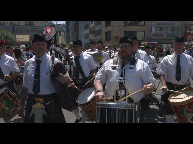 Schotte Clique 1947 Basel - Basel Tattoo Parade 2023