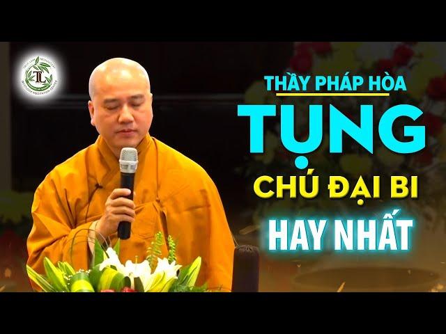 Thầy Thích Pháp Hòa Tụng CHÚ ĐẠI BI Hay Nhất Tiêu Tan Nghiệp Chướng Khổ Đau