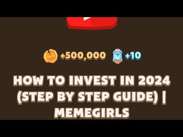 Memefi Video Code today | HOW TO INVEST IN 2024 (STEP BY STEP GUIDE) | MEMEGIRLS | MEMEFI