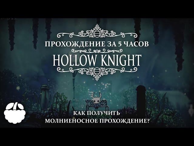 Как пройти Hollow Knight за 5 часов? Молниеносное прохождение