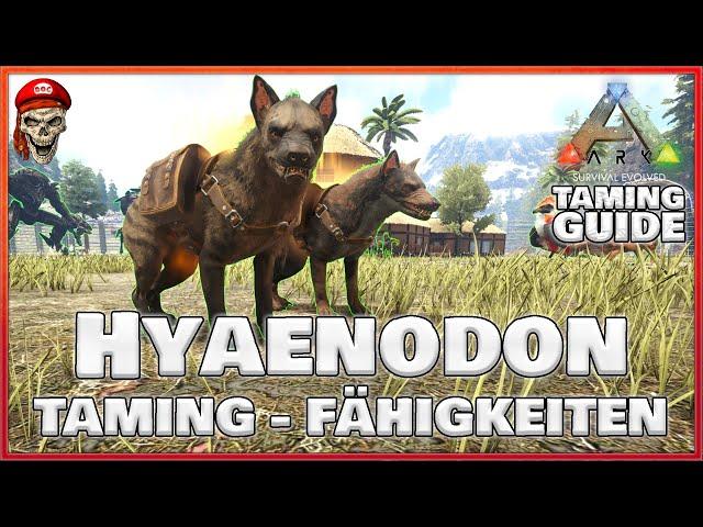  ARK TAMING GUIDE  HYAENODON zähmen + Fähigkeiten | ARK: Survival Evolved | #Doctendo