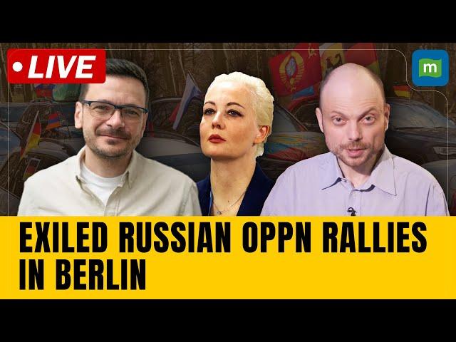 Alexey Navalny's Widow And Russian Opposition Leaders Announce Anti-War Demonstration In Berlin