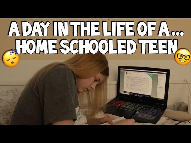 day in the life of ... a homeschooled teen! 