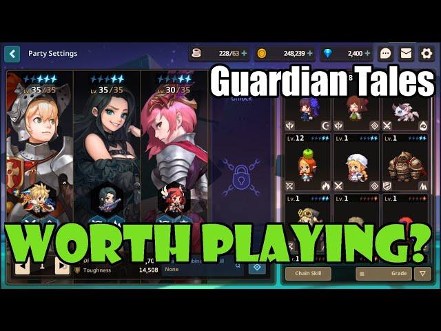 [First Impression] New Mobile RPG Guardian Tales Overview and Review | Worth Playing?