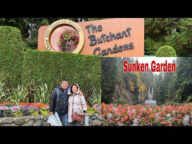 BUTCHART GARDENS— SUNKEN GARDEN// BEST THINGS TO DO IN VICTORIA BC