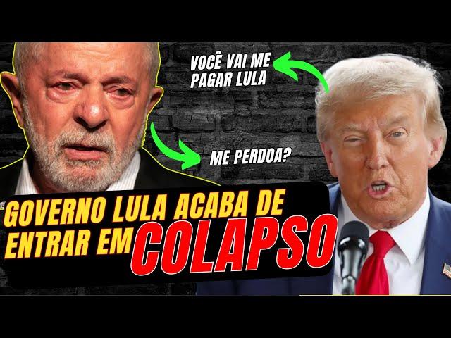 ACABOU PARA LULA: Governo entra em COLAPSO 1 dia após VITÓRIA ESMAGADORA DE TRUMP + O CHORO DA GLOBO