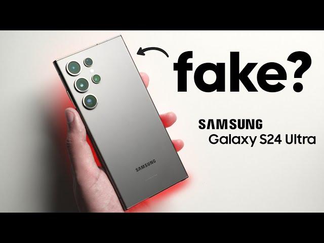 How To Spot A Fake Samsung Galaxy S24 Ultra?