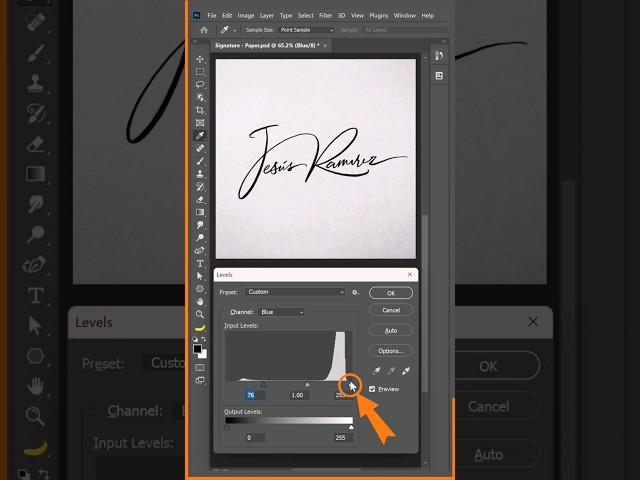 ️ Digitize Your Signature Into a Transparent Background in Photoshop!