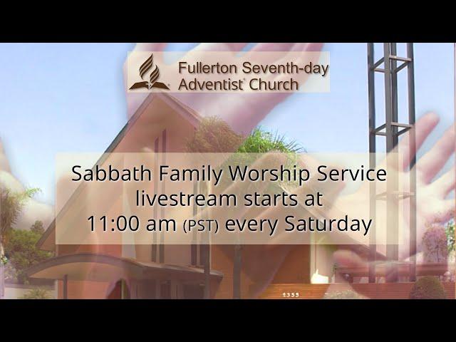 Sabbath Family Worship Service 2024-06-29