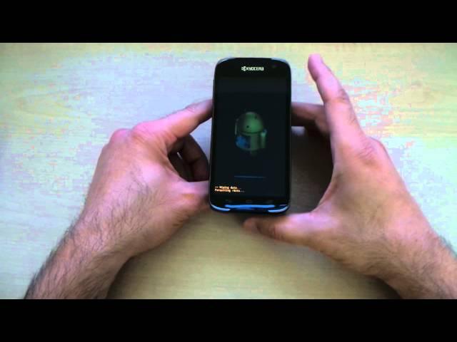 HOW TO HARD RESET KYOCERA HYDRO LIFE