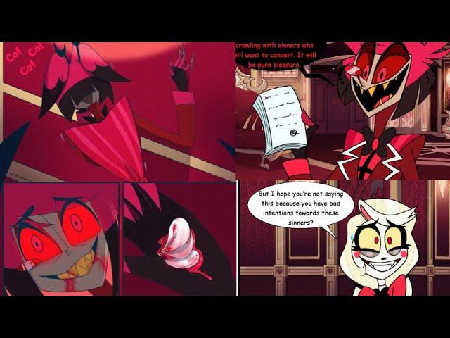 Collection of the best HAZBIN HOTEL  comic | Comic Dub COMPILATION #266