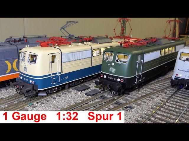 Gauge1 driving meeting Munich 11/24 - Märklin-BR151-Parade, Big Boy, 98886, 23042 1:32 model railway