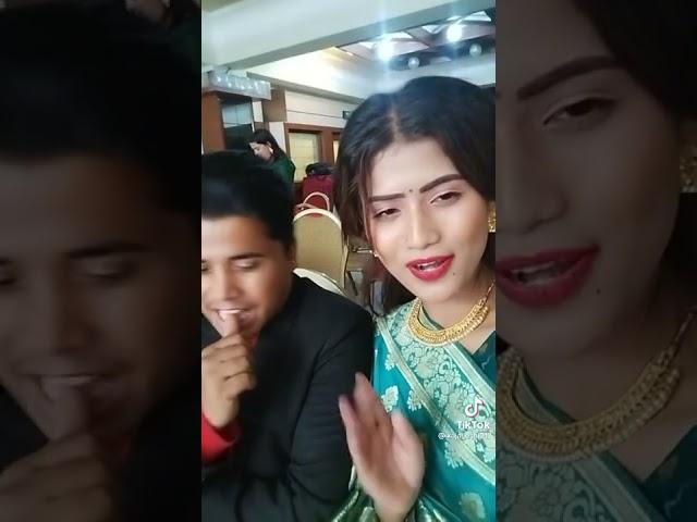 Cahhtar Sahi and kajol Jhosi Fun Time indreni Team | Halka ramailo Sakigoni | nepali Tiktok