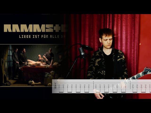 Rammstein : Pussy Guitar Tab Tutorial