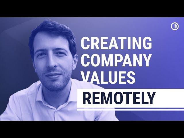 Remote Company Values  |  Job van der Voort, CEO of Remote.com