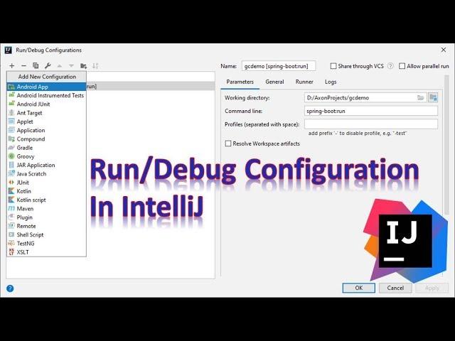 Run Debug Configuration in IntelliJ (and Spring Boot)