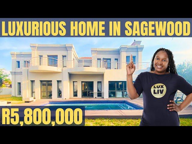 Luxurious R5,800,000 Six Bedroom Family Home in Savannah Hills Estate