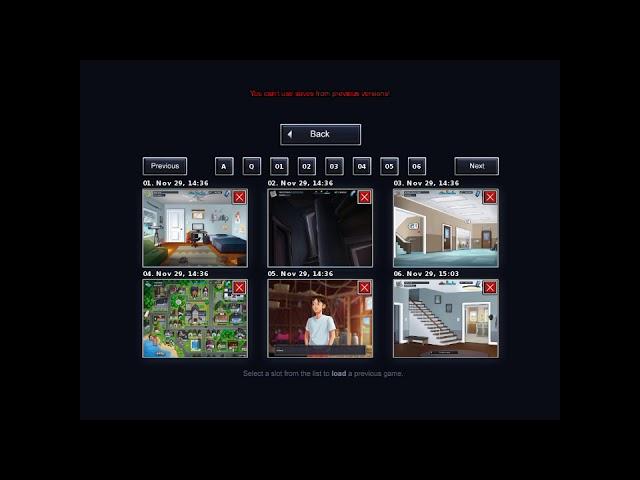 Complete saved file of summertime saga 0.17