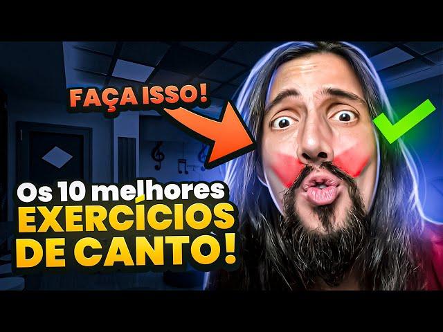 10 melhores exercícios de canto (TREINO DIÁRIO DE CANTO)