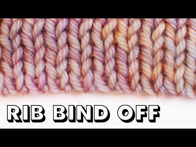 ITALIAN TUBULAR BIND OFF: The Only Bind Off You Need to Know For Ribbing