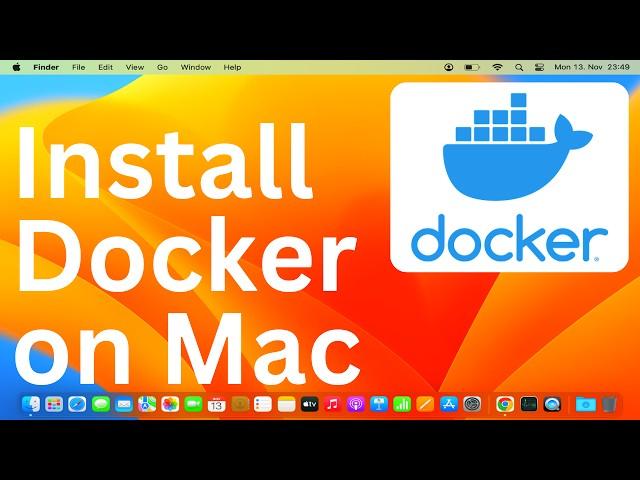 How To Install Docker on Mac / MacOS (2024)