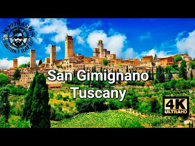 San Gimignano Tuscany 4K