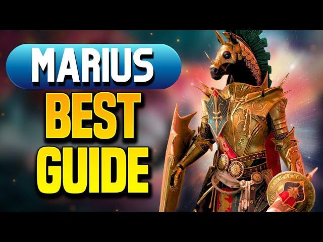 MARIUS THE GALLANT | TOP CHAMP in RAID (Build & Guide)