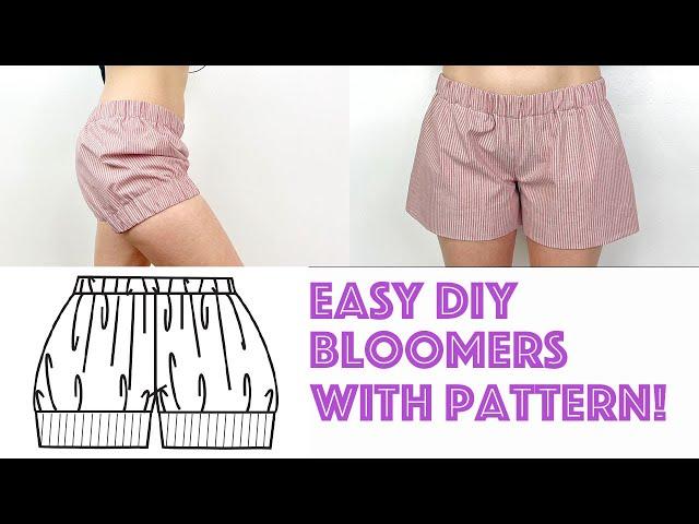 DIY Bloomers Sewing Tutorial With Pattern! | Sew Anastasia