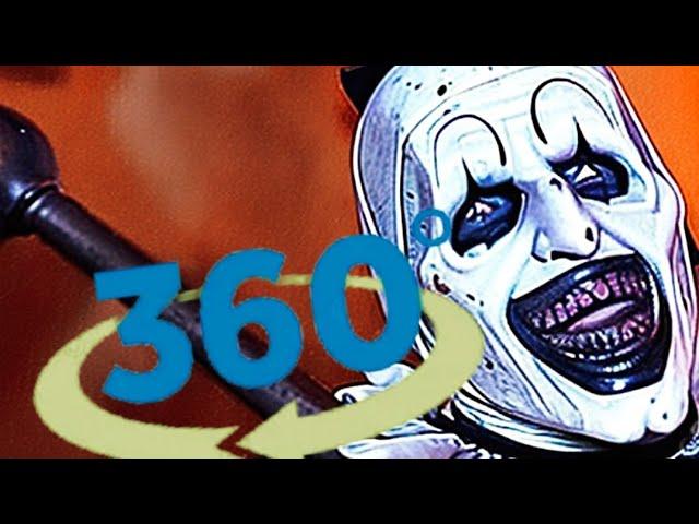 360 video   Art The Clown Terrifier Jumpscare rexstick 360