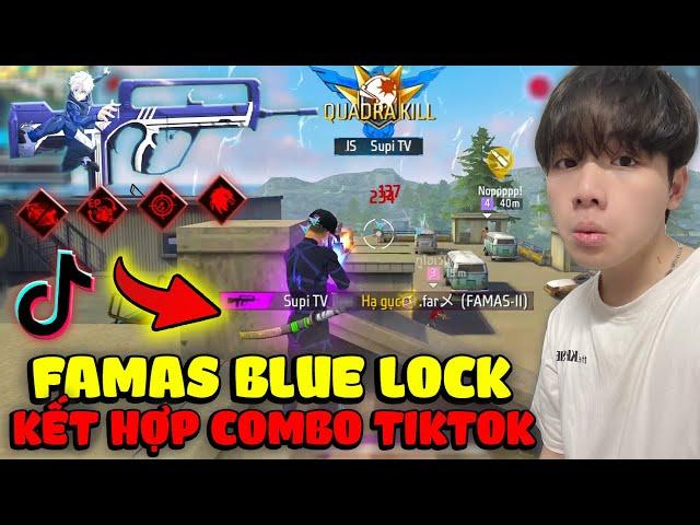 Supi Test Famas Blue Lock Kết Hợp Combo Kỹ Năng Hot TikTok Đối Đầu Thách Đấu Top 100 Server Cực Căng