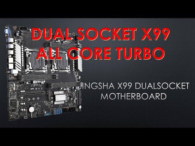 Jingsha X99 Dual Socket - Turbo UNLOCK!