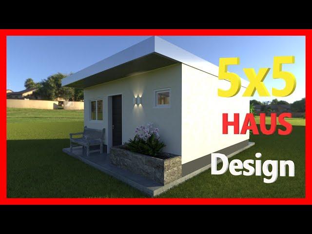  5x5 m HAUS GRUNDRISSE beispiele  haus grundriss planen [haus grundriss ideen] [grundrisse häuser]