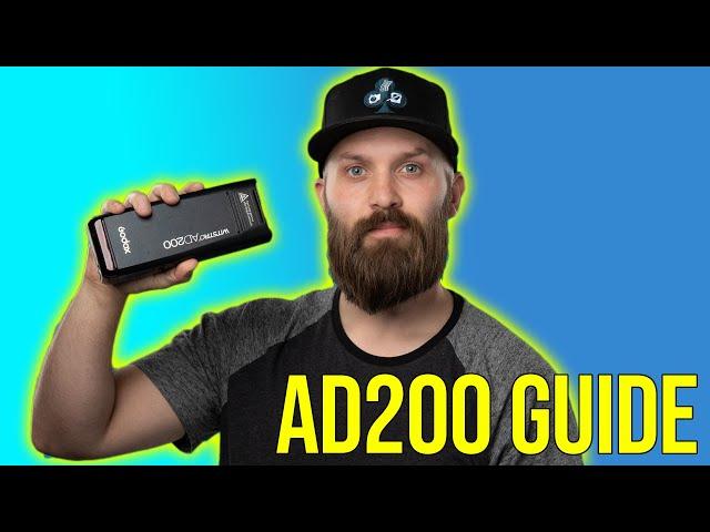 GODOX AD200 Flash GUIDE How to use the Flashpoint Evolv 200