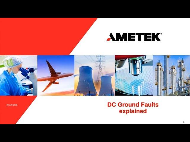 Understanding DC Ground Faults