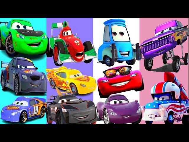 Looking For Disney Cs Lightning McQueen, Wrong Head Disney Cars, Mater, Chick, Hudson, Keys